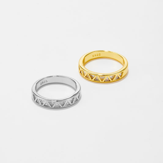 Triangle Design Ring